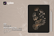 80 Procreate Sketch Botanical Stamp, a Brush Add-On by MISTstudioDesign (Thumbnail 1 of 4)