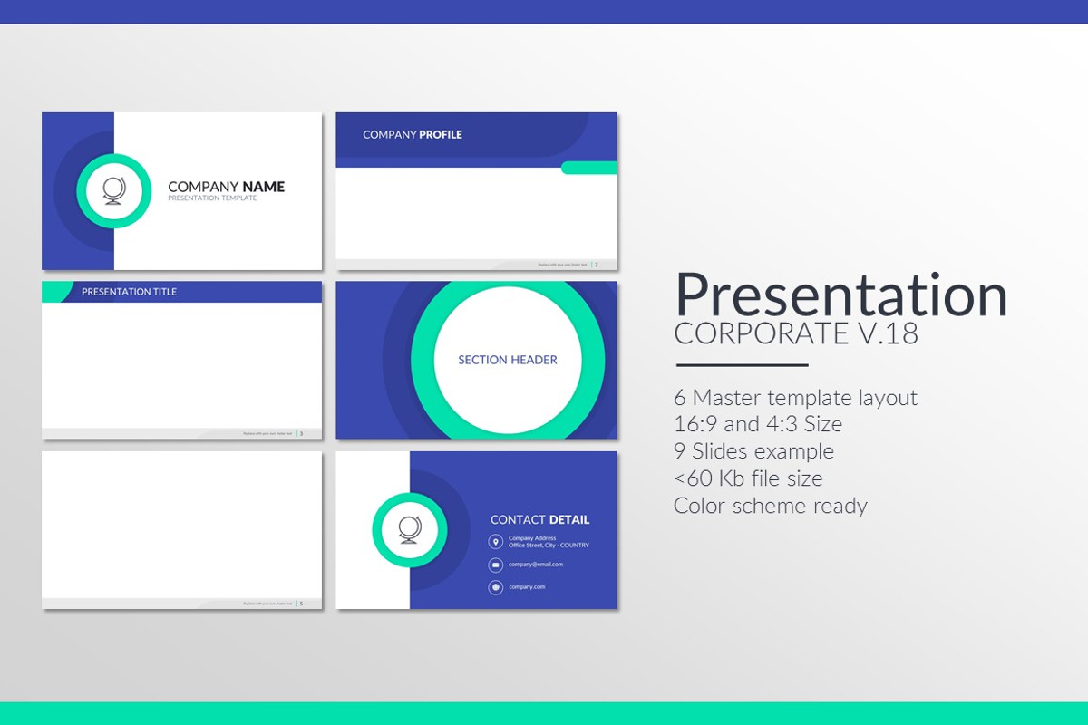 Presentation Corporate 18, a Presentation Template by SlideKingdom (Photo 2 of 3)