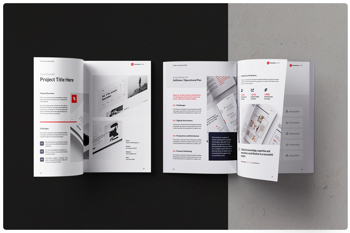 Case Study Brochure, a Brochure Template by StudioGraficso (Photo 3 of 9)