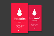 Set of Sale and Discount Banners, a Flyer Template by Orange Graphics (Thumbnail 5 of 6)