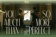 Rosean Monarch, a Serif Font by Burntilldead (Thumbnail 3 of 12)