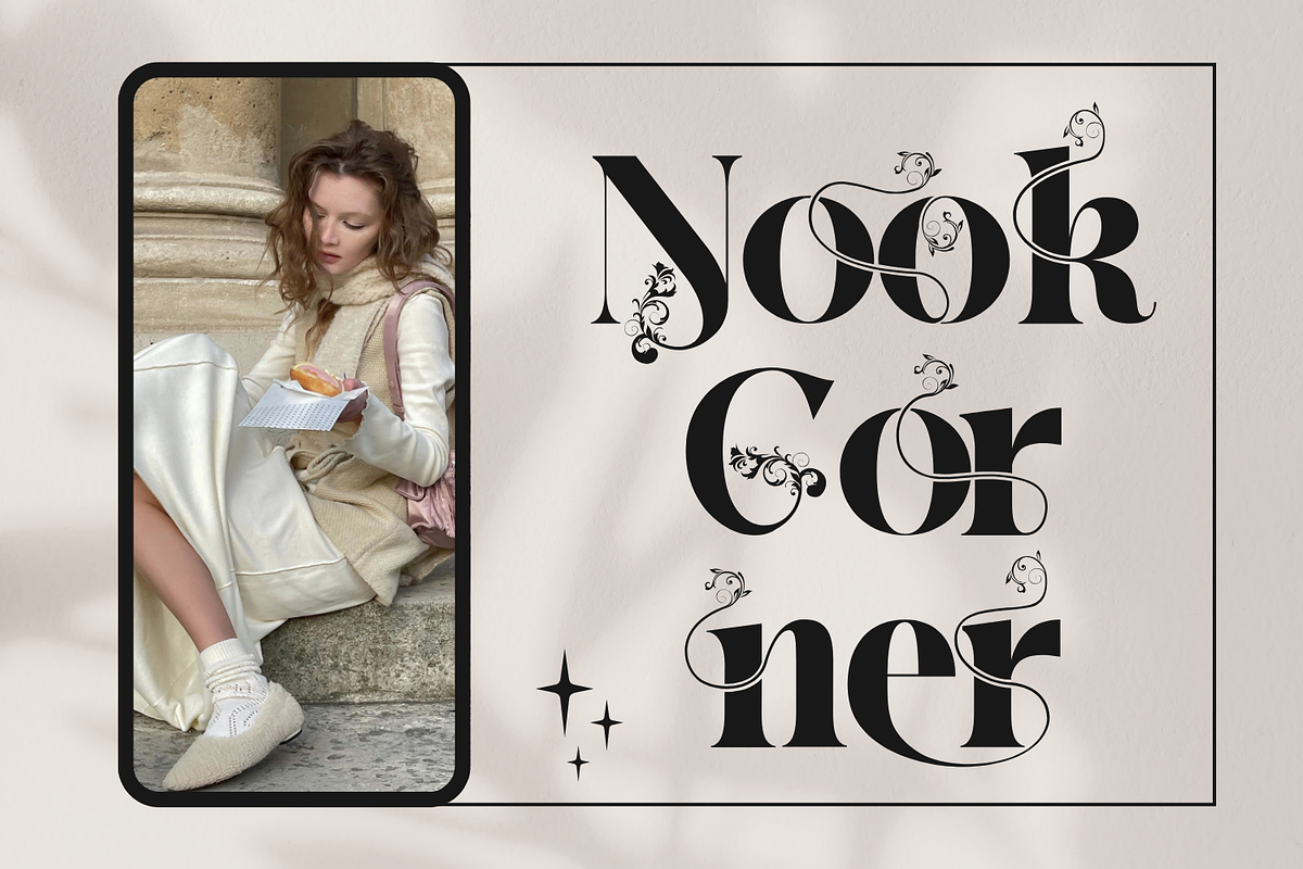 Classical Balance - Decorative Font, a Serif Font by 177Studio (Photo 6 of 8)