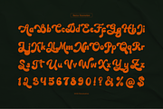 Ainz Seranot | Retro Bold Font, a Font by Denustudios (Thumbnail 10 of 12)