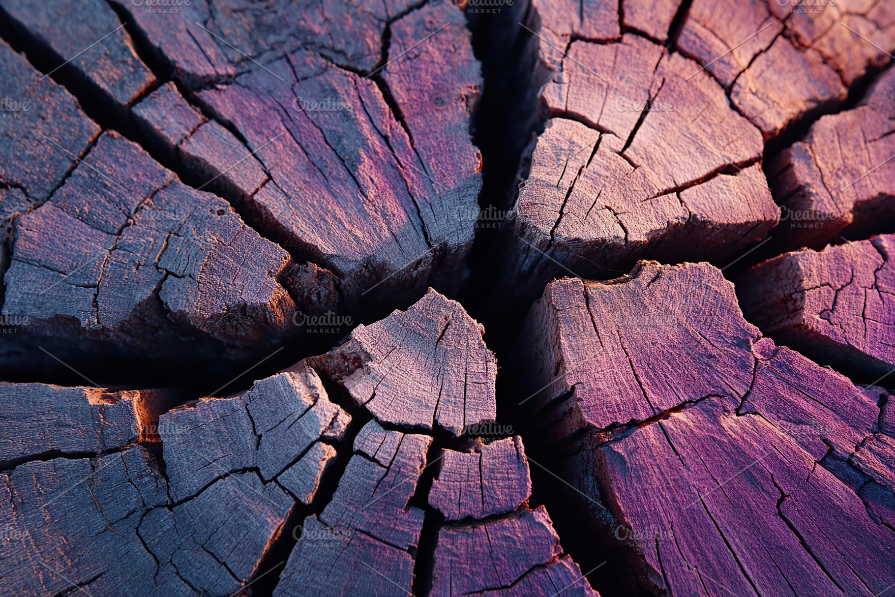 Cracked dark wood flat lay captures the beauty of natural textures and patterns, a Background Photo by AlyaAnd