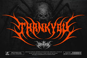 Sad Rock Typeface, a Blackletter Font by alit design (Thumbnail 20 of 20)