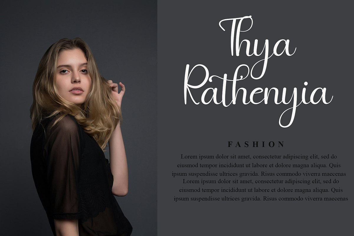 Rainstory, a Handwritten Font by FreshTypeINK (Photo 3 of 8)