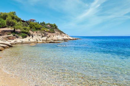 Summer Sithonia coast, Chalkidiki., a Nature Photo by YuriyB