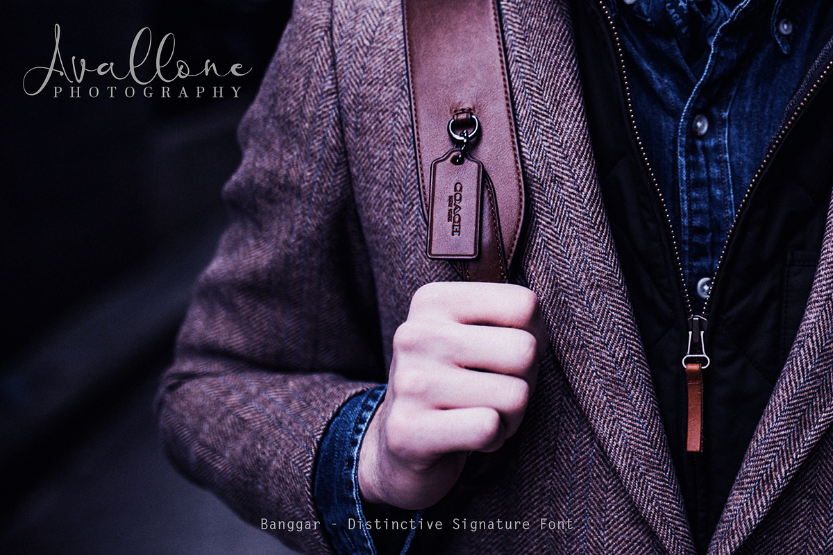 Banggar - Distinctive Signature Font preview 3