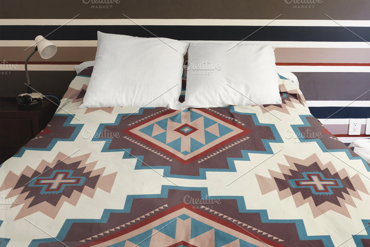 Vintage Native American Pattern, a Pattern Graphic by PPEthnicDecorPattern (Photo 2 of 9)