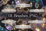 ETARA Magical Brush & Stamp Kit, a Brush Add-On by ETARA by Mea Hau (Thumbnail 2 of 45)