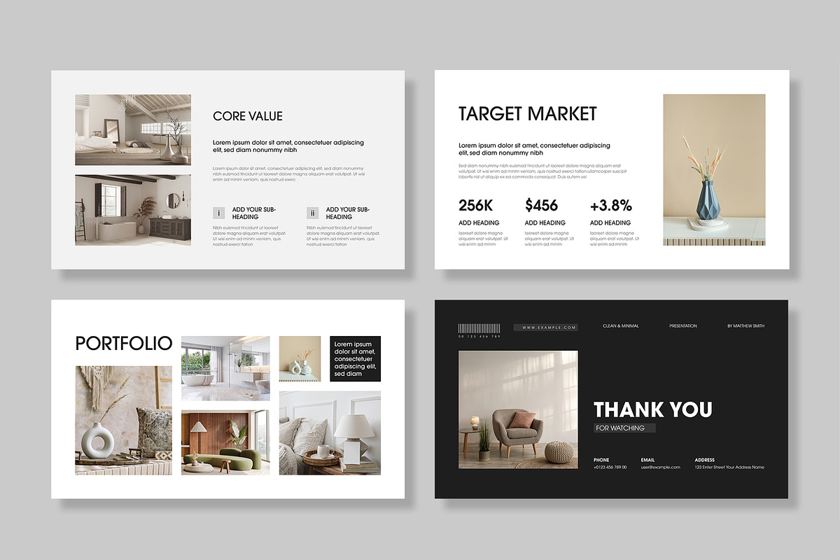 Clean and Presentation Template, a Presentation Template by MightyDesign (Photo 4 of 7)