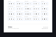 Media Controls Icon Set, a Solid Icon by 123done (Thumbnail 3 of 3)