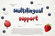 Summer Jelly font duo. Sale!, a Script Font by Red Ink (Thumbnail 9 of 12)