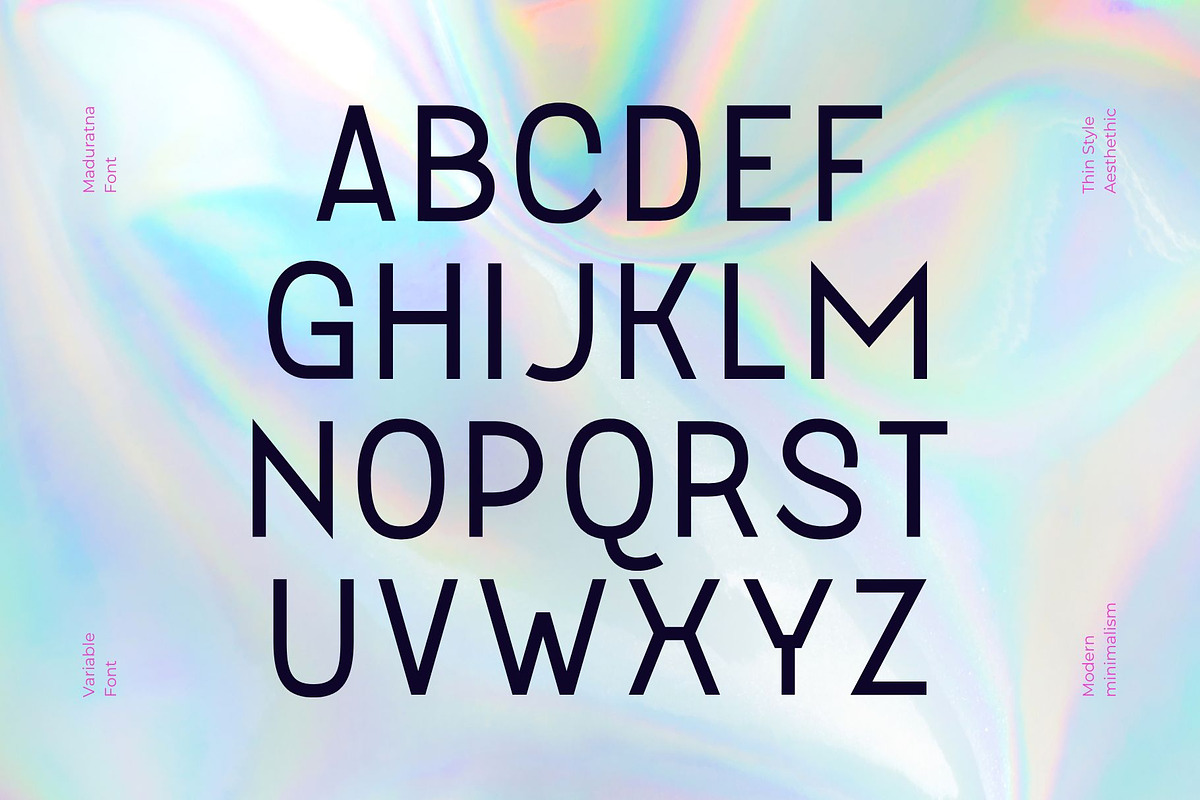 Maduratna - Modern Sans Serif, a Sans Serif Font by Nirmana Visual (Photo 2 of 8)