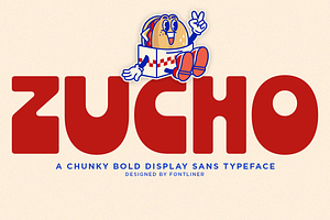 Zucho - Bold Chunky Sans Font