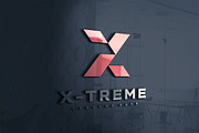 X-treme Letter X Logo Design, a Branding & Logo Template by yopie (Thumbnail 2 of 8)