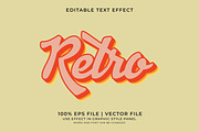 Retro Text Effects Bundle, a Layer Style Add-On by WM48 Shop (Thumbnail 9 of 17)