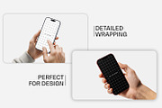 Holding iPhone 16 Pro Max Mockup, an iPhone Mockup by RamStudio2 (Thumbnail 3 of 8)