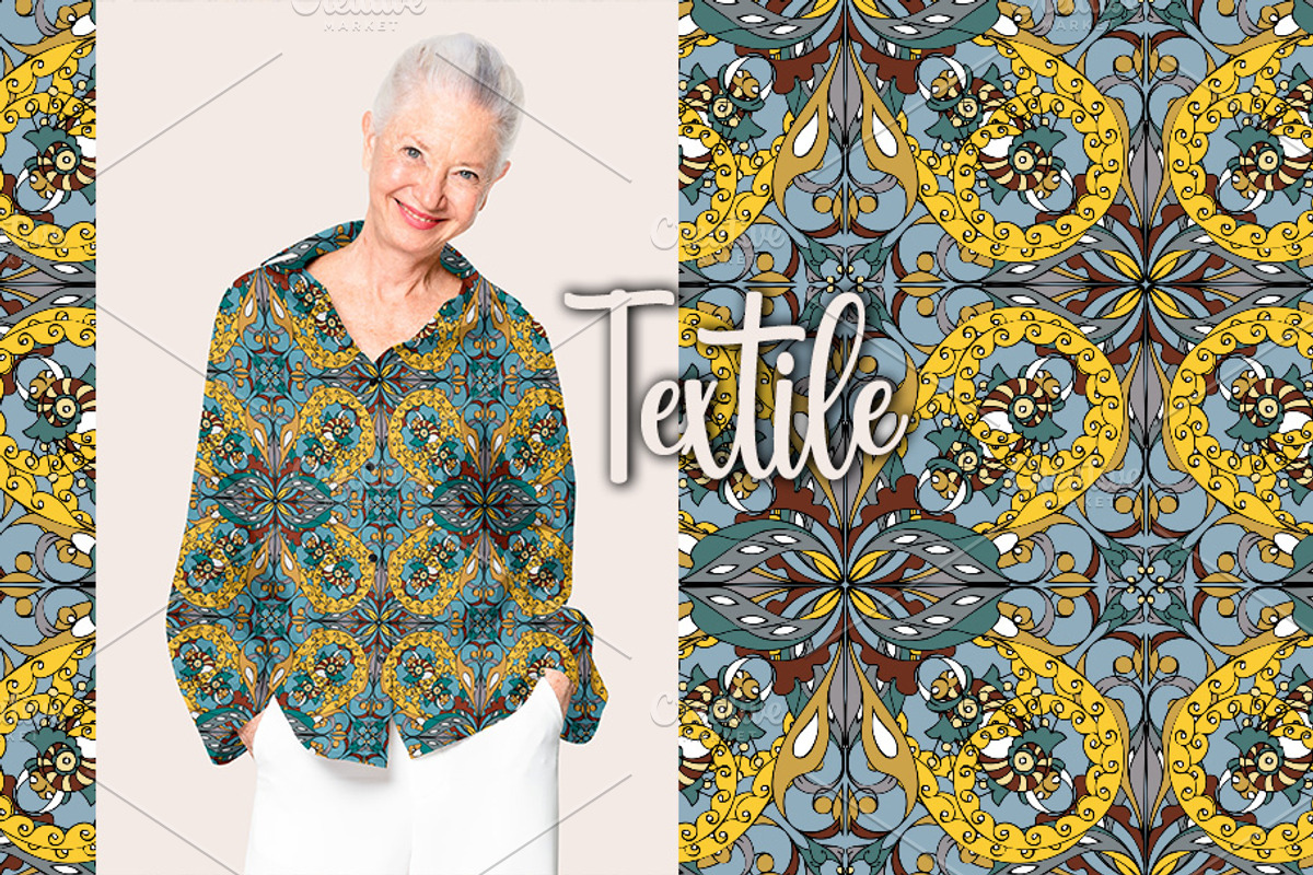 Arabesque seamless vector pattern, a Pattern Graphic by ilustrinna (Photo 4 of 8)