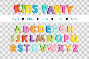 Funny Alphabet Fonts