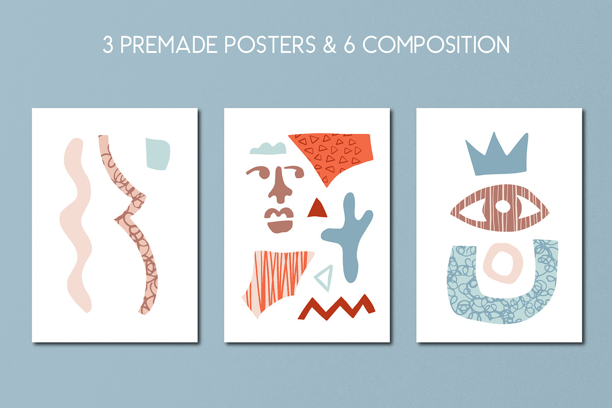 Abstract Cutout Shapes Bundle, an Object Graphic by MaNechaeva (Photo 22 of 24)