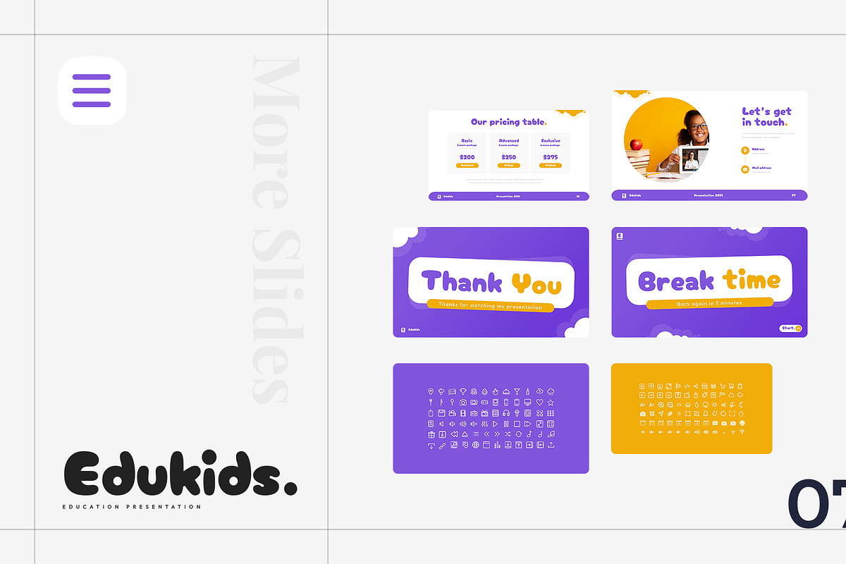 Edukids – Google Slides Template, a Presentation Template by Ermedia Studio (Photo 8 of 8)