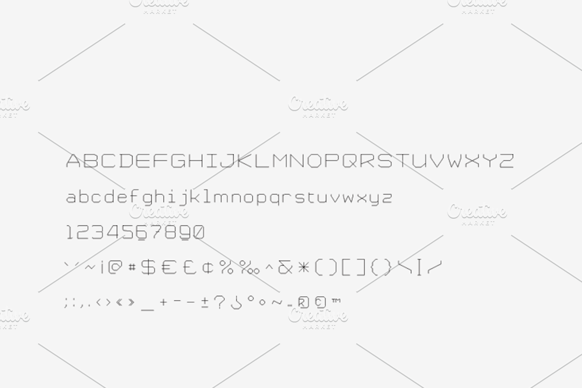 Device - Laser, Craft Cutter Font preview 2