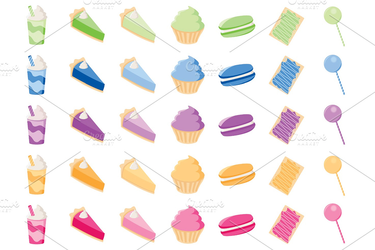 Sweet Treats Clip Art, an Illustration by Pip Sweet (Photo 3 of 4)