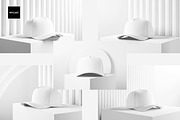 Cap Mockup Set v.6, an Apparel Mockup by Mocart (Thumbnail 2 of 9)