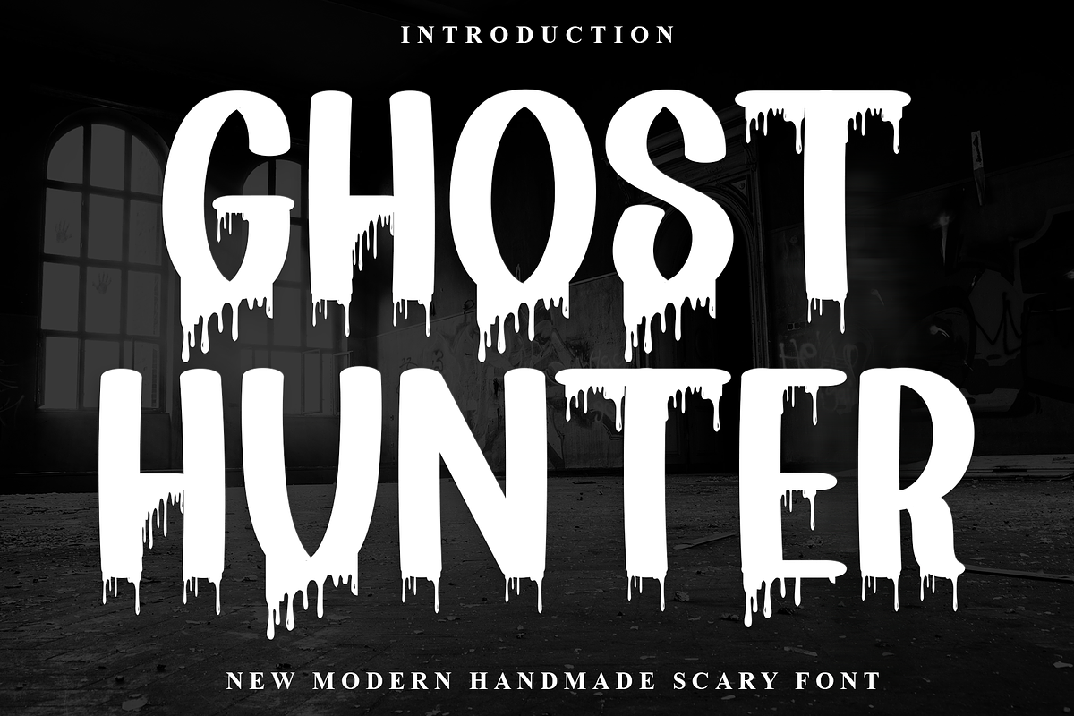 Ghost Hunter, a Serif Font by InermediaSTUDIO (Photo 1 of 8)