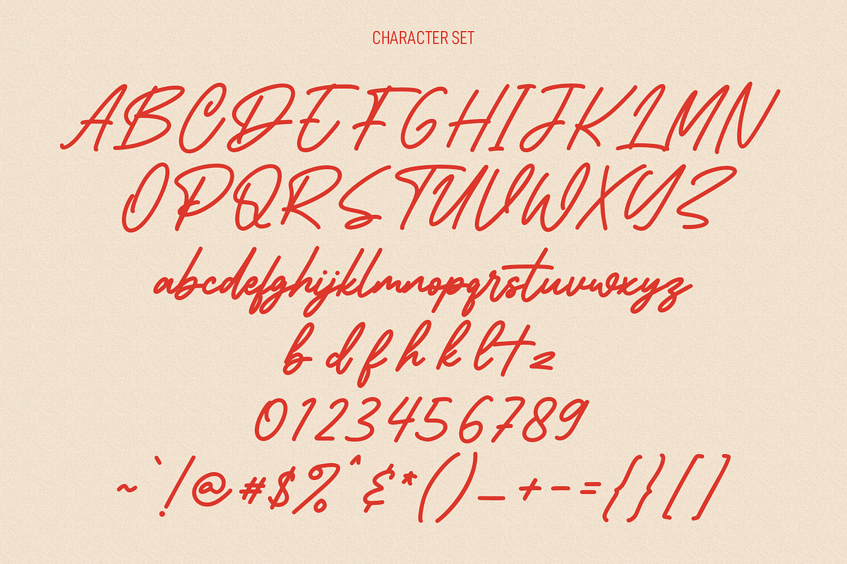 Smith Mossery Script Font, a Script Font by Maulana Creative (Photo 8 of 9)