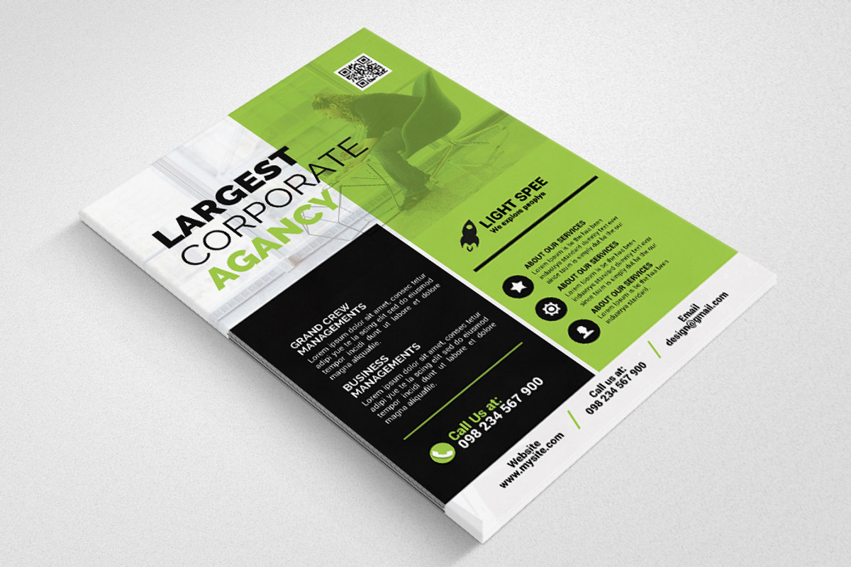 Business Agency Flyers, a Flyer Template by Business Flyers (Photo 3 of 3)