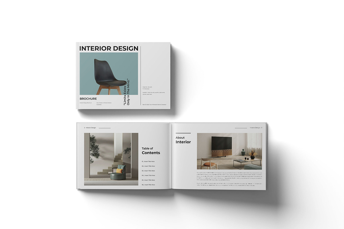 Interior Design Brochure Landscape preview 6