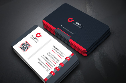 Business Cards, a Business Card Template by Genereux Art