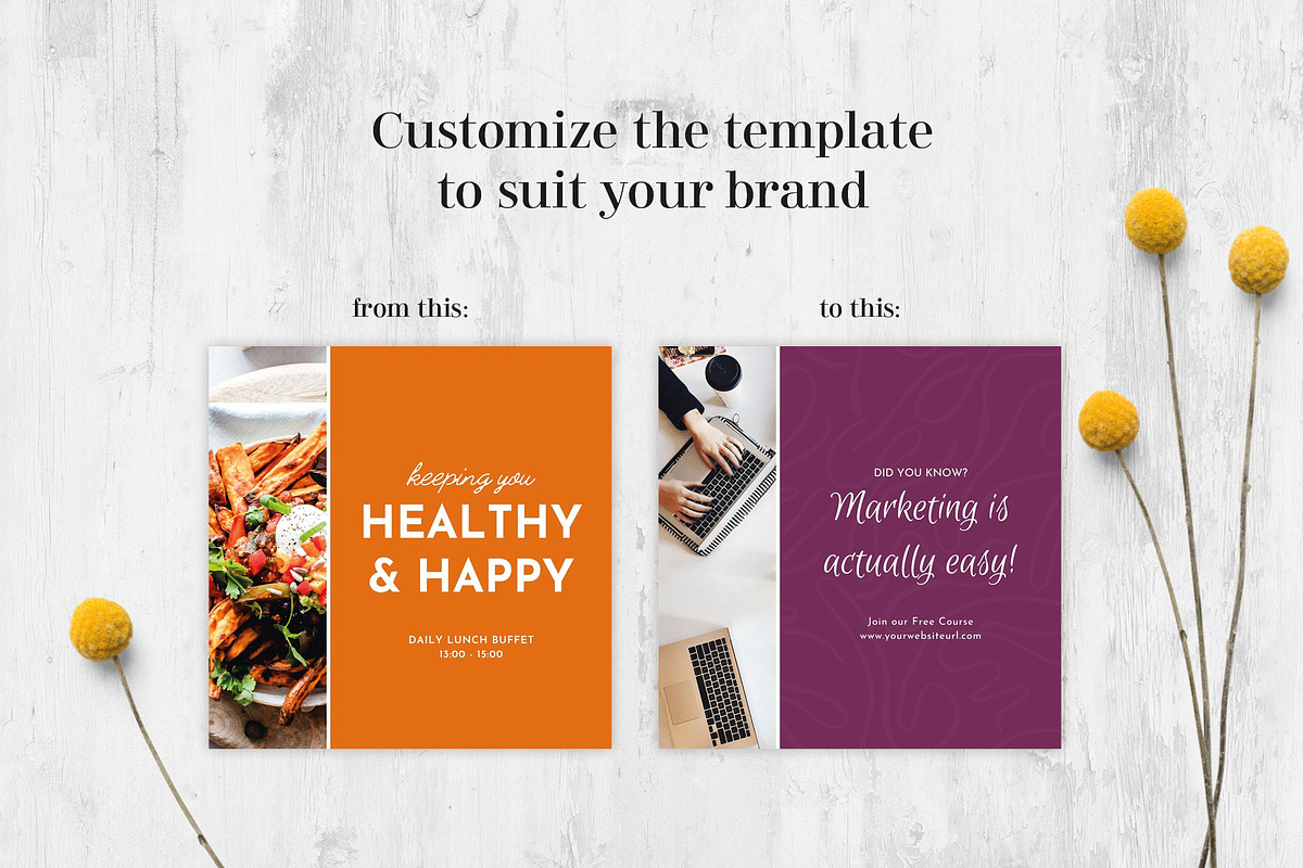 15 Instagram Templates for Canva, a Social Media Template by Paperweight Memories (Photo 4 of 7)
