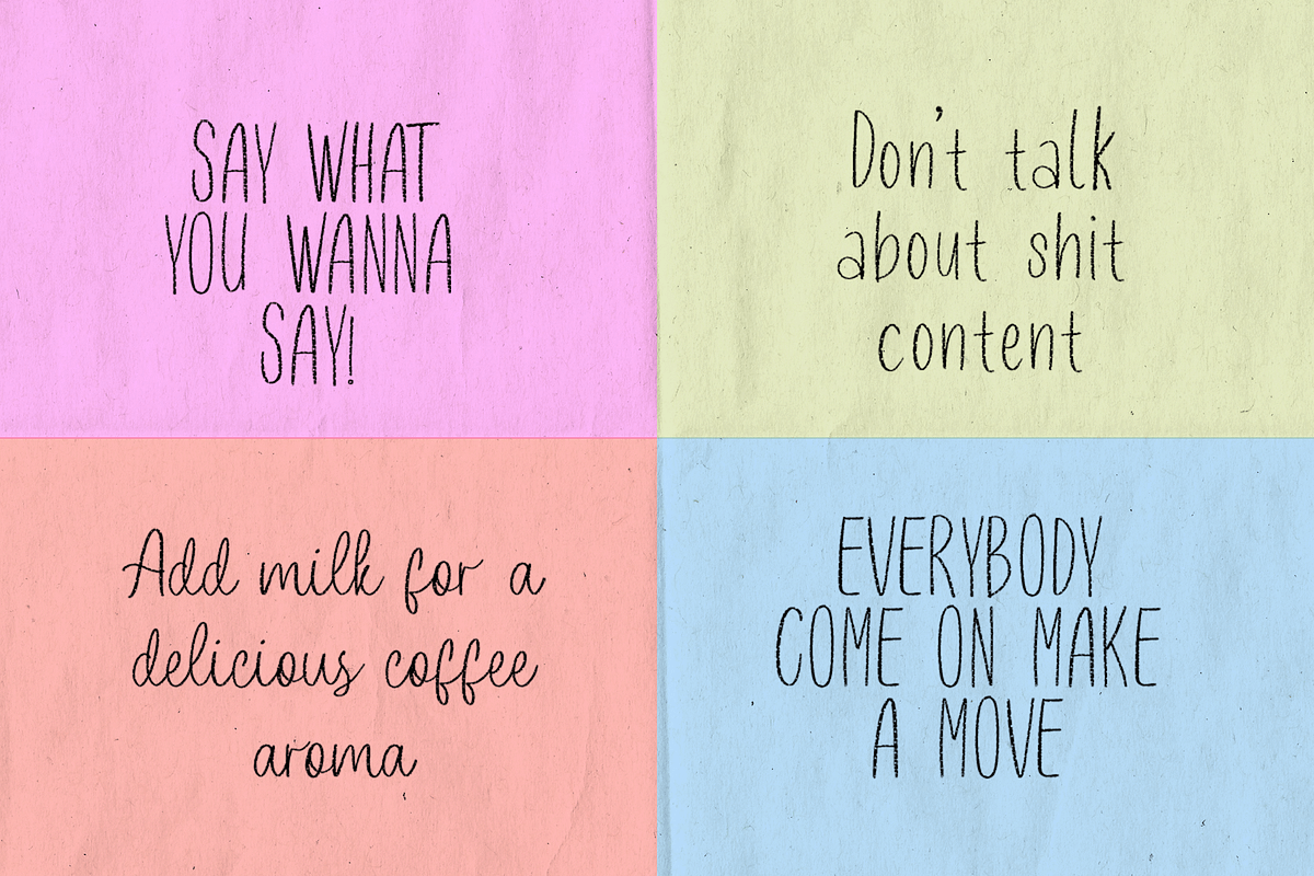 Brittonia Font Duo-HandwrittenScript, a Script Font by overlaytemplates (Photo 3 of 5)