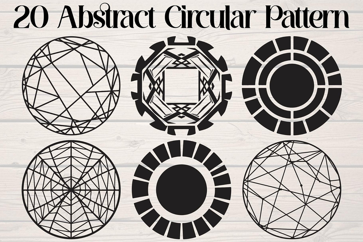 Abstract Circular Pattern, an Object Graphic by Designer_Momina (Photo 1 of 16)
