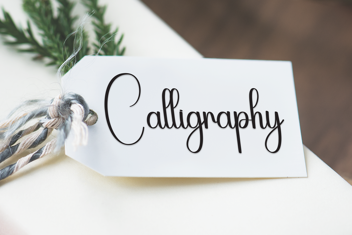 Greeting | Script Font, a Handwritten Font by Scratchones (Photo 4 of 9)