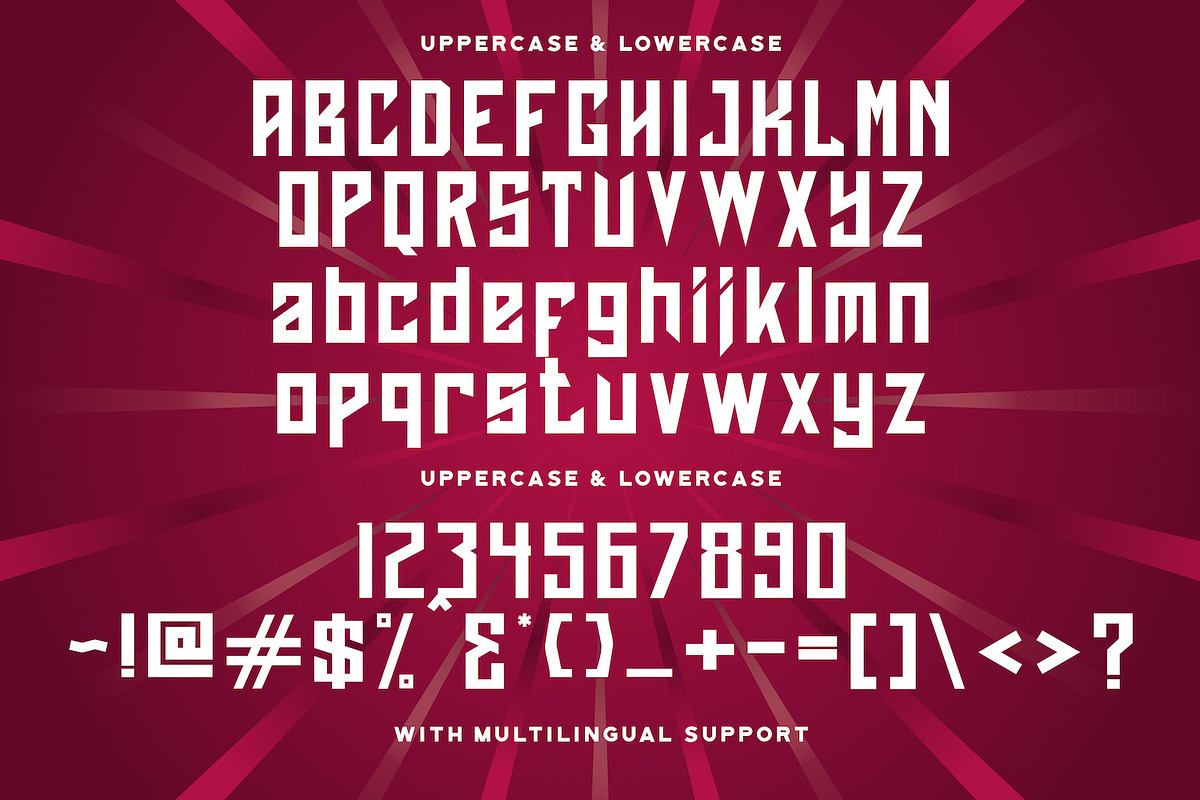 Phoenix Gaming - Futuristic Sans Fon, a Sans Serif Font by StringLabs (Photo 9 of 10)