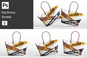 Bag Mockup Bundles, a Merchandise Mockup by Ambo Ampeng (Thumbnail 1 of 9)