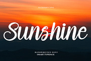 Sunshine, a Handwritten Font by FreshTypeINK (Thumbnail 1 of 7)