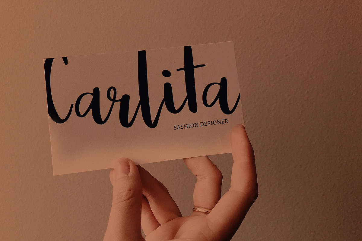 Drawing Book Modern Script Font preview 3