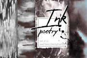 Ink poetry: set of seamless patterns, a Pattern Graphic by Shusha Guna Art (Thumbnail 1 of 10)