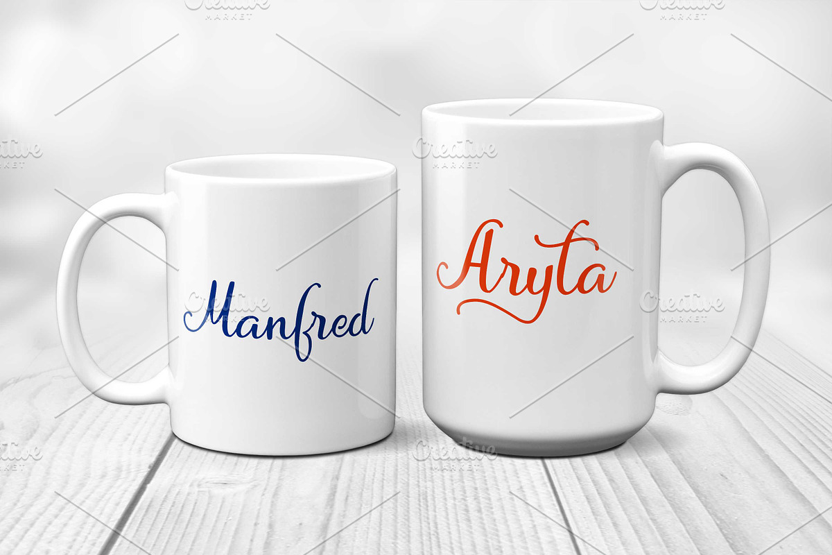 Afraty Stencil, a Script Font by Digital Typeface Studio (Photo 6 of 6)