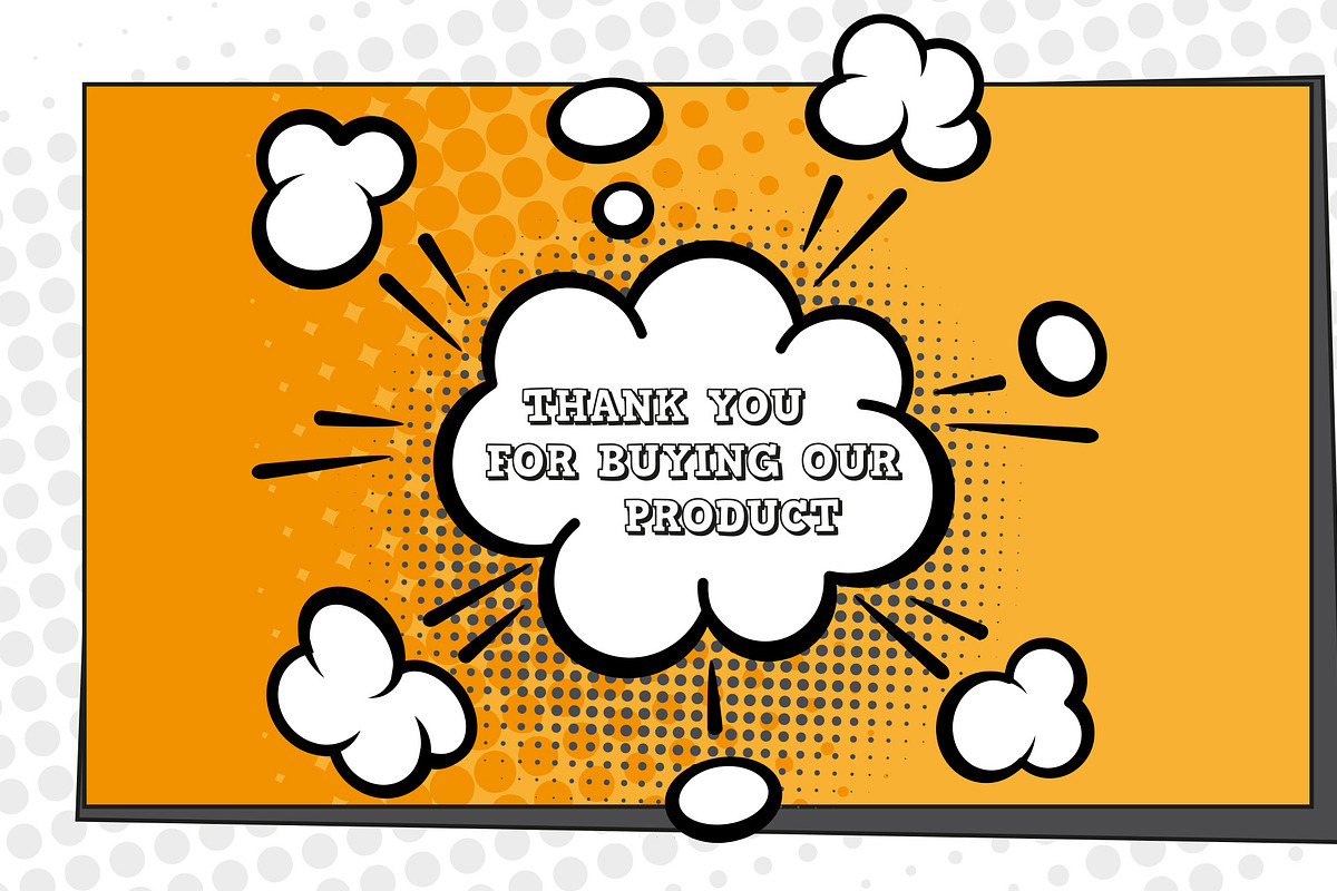 Vector Comic Speech Bubble Set, an Illustration by FourLeafLover (Photo 4 of 4)