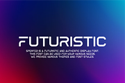 Sporfez - Futuristic Techno Font, a Sans Serif Font by Iqsiart Studio (Thumbnail 2 of 7)