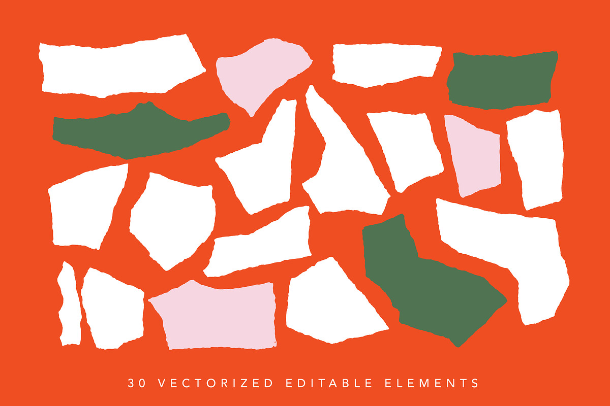 Torn Shapes Collection, a Pattern Graphic by The Collective Studio (Photo 9 of 10)