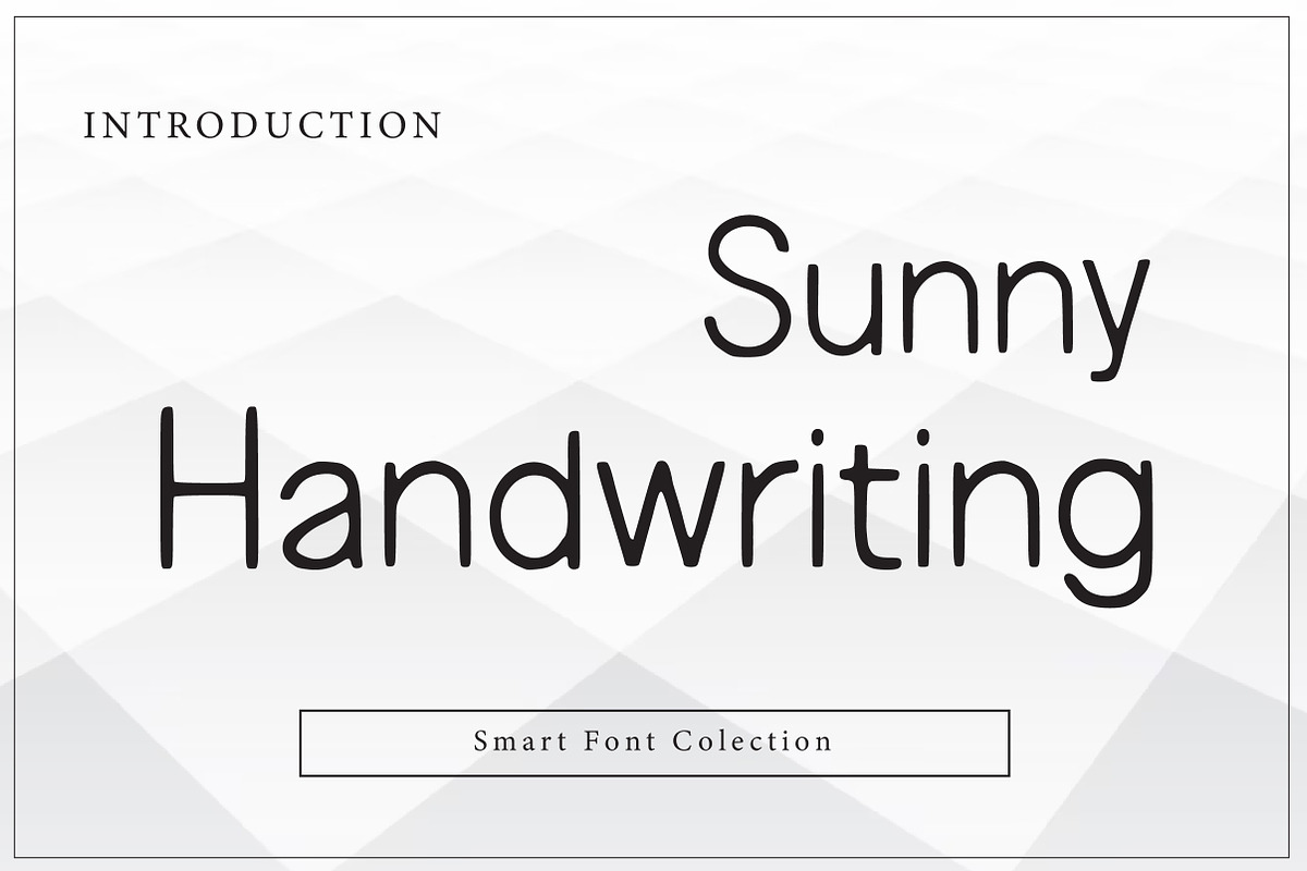 Sunny Handwriting, a Handwritten Font by Wow Magic (Photo 1 of 3)