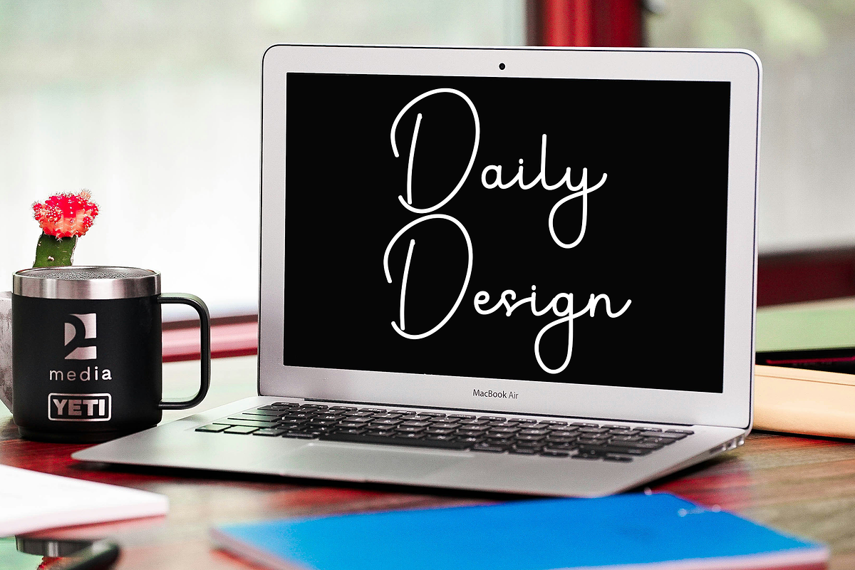 Brother Calligraphy, a Handwritten Font by InermediaSTUDIO (Photo 5 of 8)