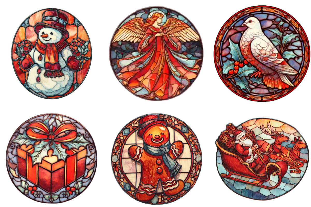Christmas Ornament Clipart, an Illustration by DreamArtGraphic (Photo 3 of 5)